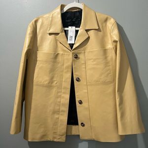 Proenza Schouler Single Breasted Leather Jacket - 6